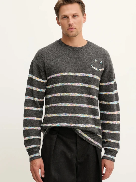Zdjęcie produktu PS Paul Smith sweter z wełną szary