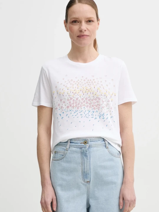 Zdjęcie produktu PS Paul Smith t-shirt bawełniany biały