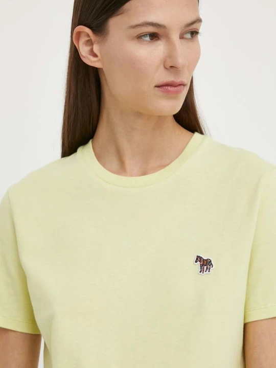 Zdjęcie produktu PS Paul Smith t-shirt bawełniany zielony
