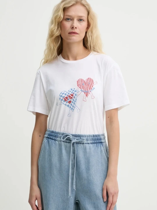 Zdjęcie produktu PS Paul Smith t-shirt bawełniany biały