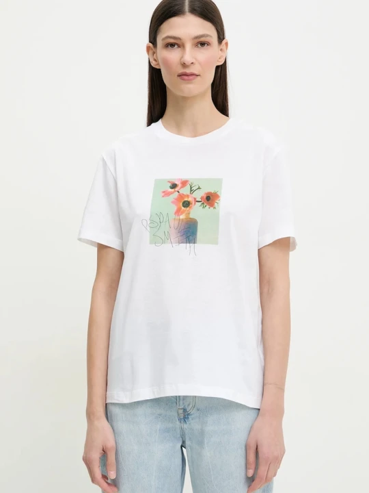 Zdjęcie produktu PS Paul Smith t-shirt bawełniany biały