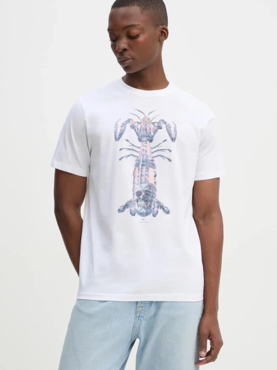 Zdjęcie produktu PS Paul Smith t-shirt bawełniany biały