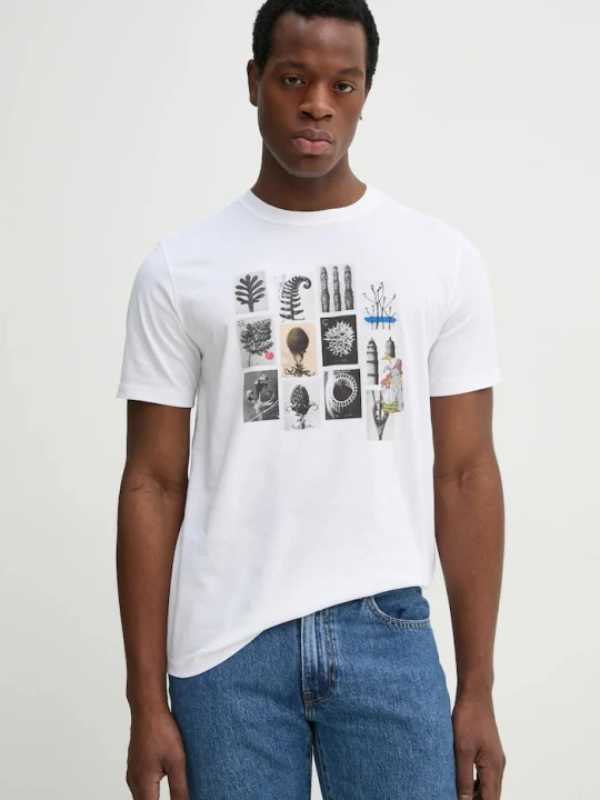 Zdjęcie produktu PS Paul Smith t-shirt bawełniany biały