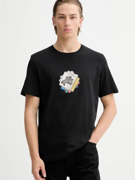 Zdjęcie produktu PS Paul Smith t-shirt bawełniany czarny