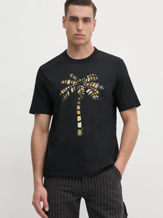Zdjęcie produktu PS Paul Smith t-shirt bawełniany czarny