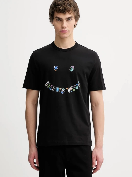 Zdjęcie produktu PS Paul Smith t-shirt bawełniany czarny