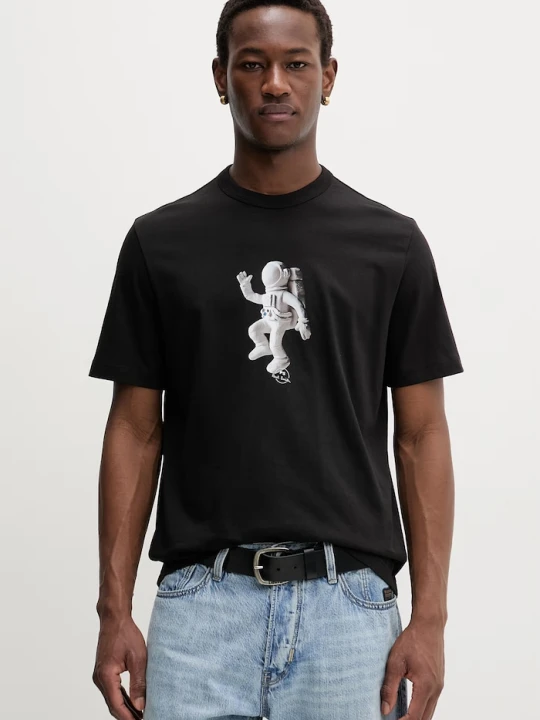 Zdjęcie produktu PS Paul Smith T-shirt męski bawełniany czarny