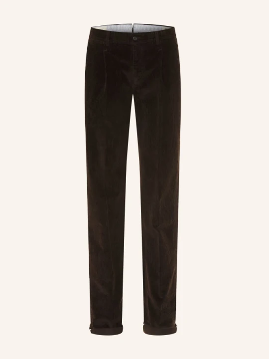 Zdjęcie produktu Pt Torino Spodnie Cordchino O Kroju Extra Slim Fit braun CIEMNOBRĄZOWY
