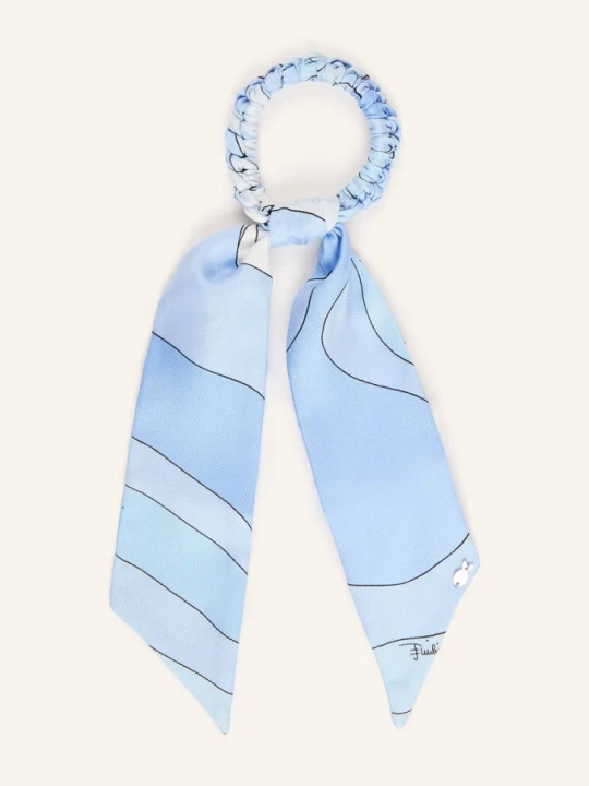 Zdjęcie produktu Pucci Gumka Do Włosów Z Jedwabiu blau JASNONIEBIESKI