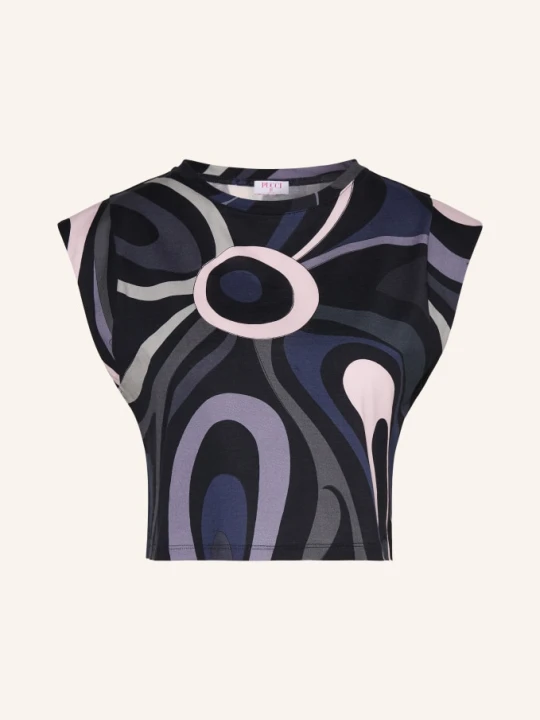 Zdjęcie produktu Pucci Krótki Top schwarz czarny