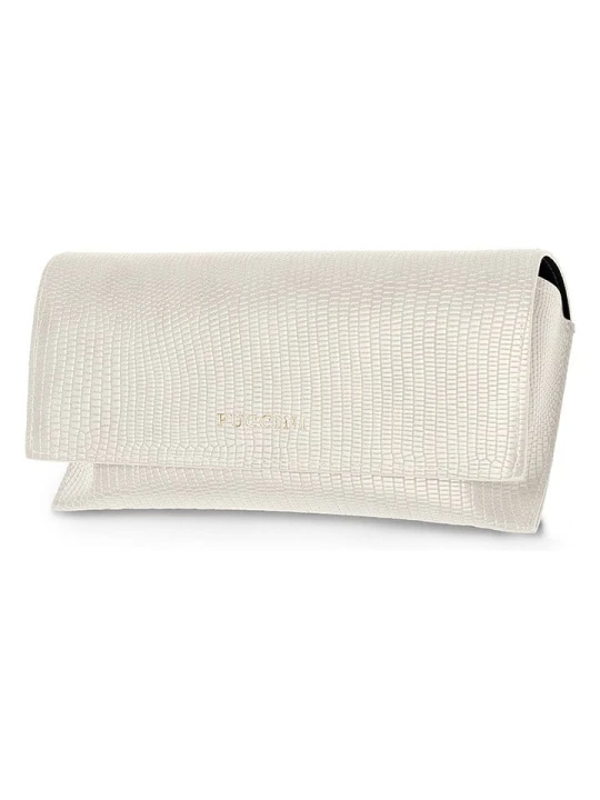 Zdjęcie produktu Puccini Etui "Fashion" w kolorze kremowym na okulary - 17 x 9 x 5 cm rozmiar: onesize