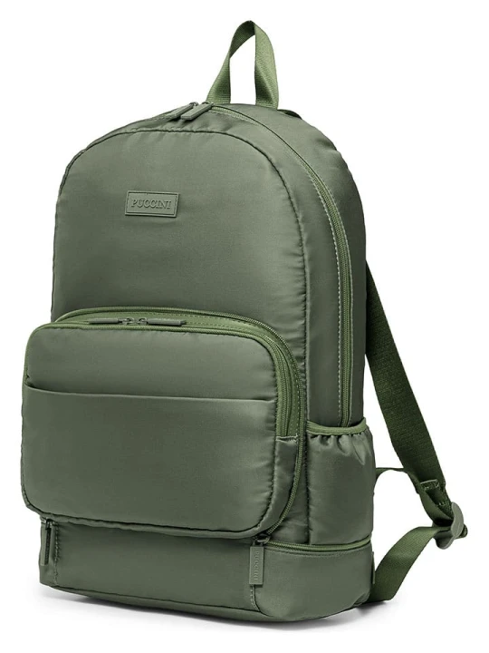 Zdjęcie produktu Puccini Plecak "2w1" w kolorze khaki - 29 x 42 x 16 cm rozmiar: onesize