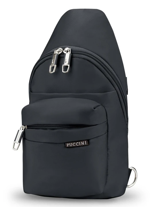Zdjęcie produktu Puccini Plecak w kolorze czarnym - 18 x 30 x 6 cm rozmiar: onesize