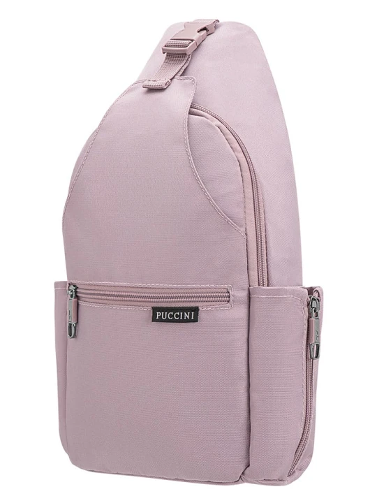 Zdjęcie produktu Puccini Saszetka w kolorze jasnoróżowym - 18 x 36 x 8 cm rozmiar: onesize