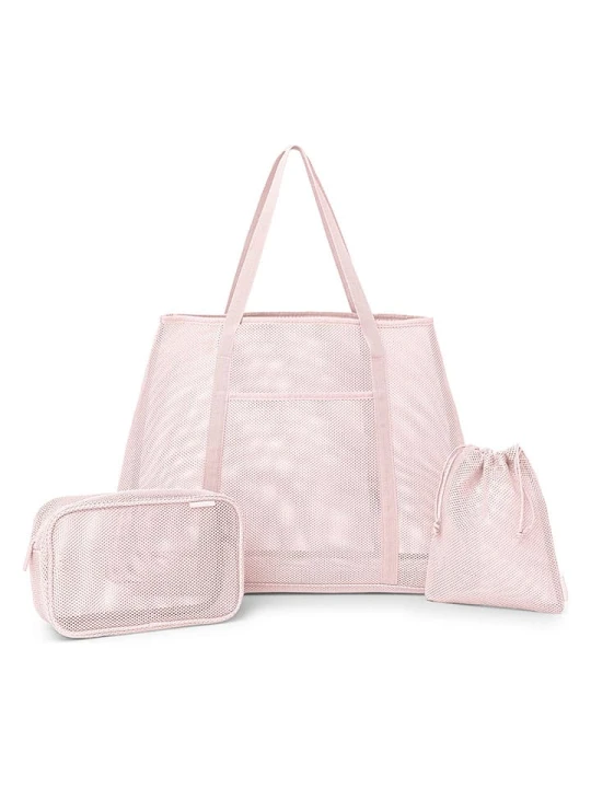 Zdjęcie produktu Puccini Torba plażowa w kolorze jasnoróżowym - 54 x 40 x 17 cm rozmiar: onesize