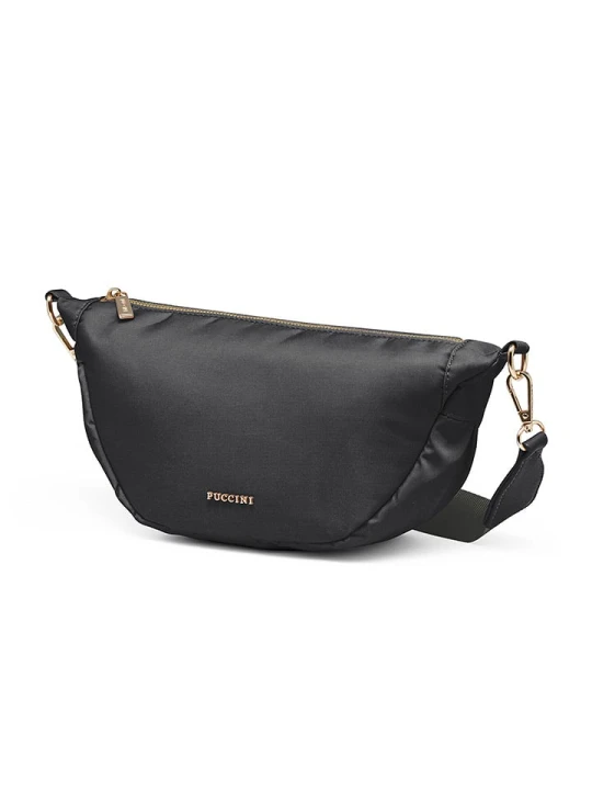Zdjęcie produktu Puccini Torebka "Pulse" w kolorze czarnym - 30 x 17, 5 x 9 cm rozmiar: onesize