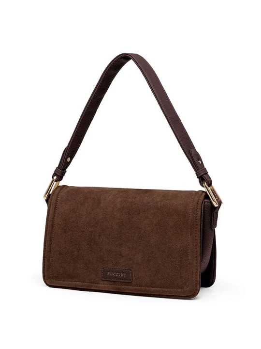 Zdjęcie produktu Puccini Torebka w kolorze brązowym - 27 x 17 x 10 cm rozmiar: onesize
