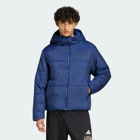 Zdjęcie produktu Puchowa ocieplana kurtka Essentials Highloft Adidas Dark Blue