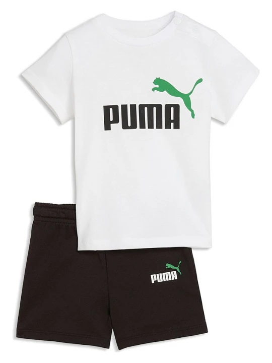 Zdjęcie produktu Puma 2-częściowy zestaw "MINICATS ESS" w kolorze czarno-białym rozmiar: 80