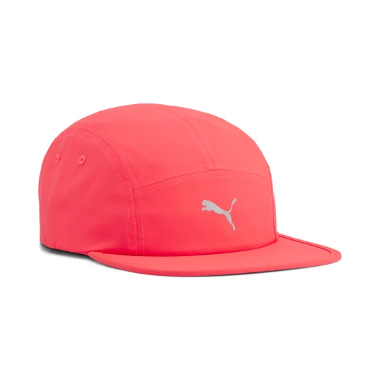 Zdjęcie produktu PUMA 5-panelowa czapka z daszkiem ESS Running, Akcesoria, Czerwony