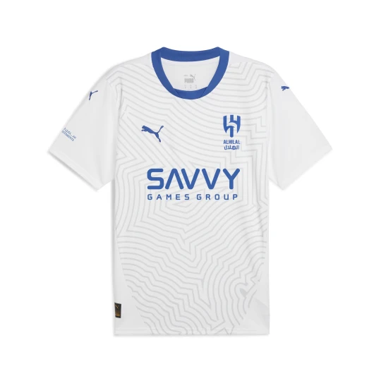 Zdjęcie produktu PUMA Al Hilal Saudi F.C. Męska koszulka wyjazdowa Stade Rennais F.C., Akcesoria, Biały