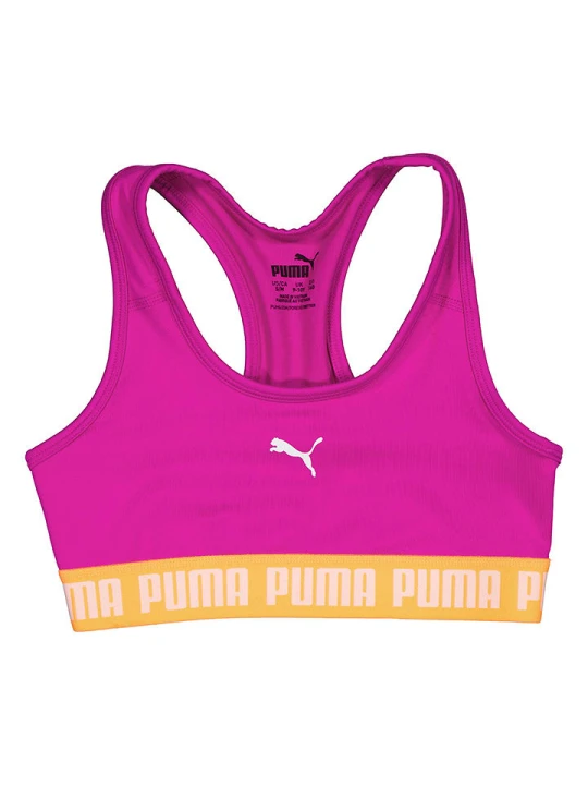 Zdjęcie produktu Puma Biustonosz sportowy "Runtrain" w kolorze jasnoróżowym rozmiar: 116