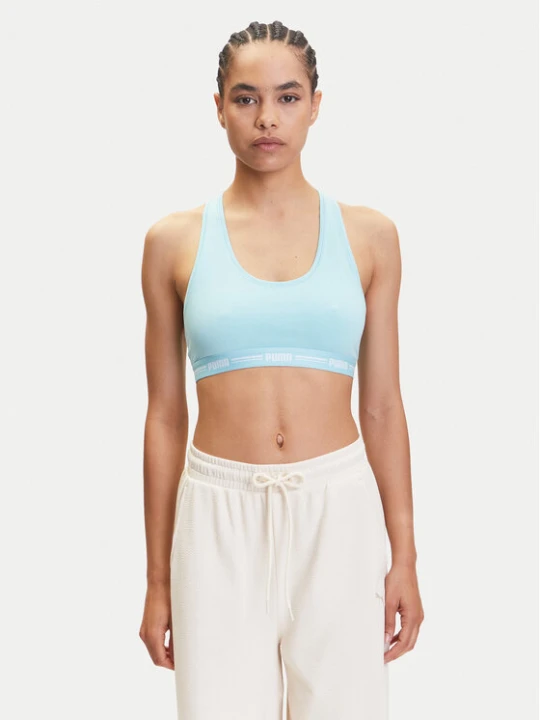 Zdjęcie produktu Puma Biustonosz top 907862 Zielony