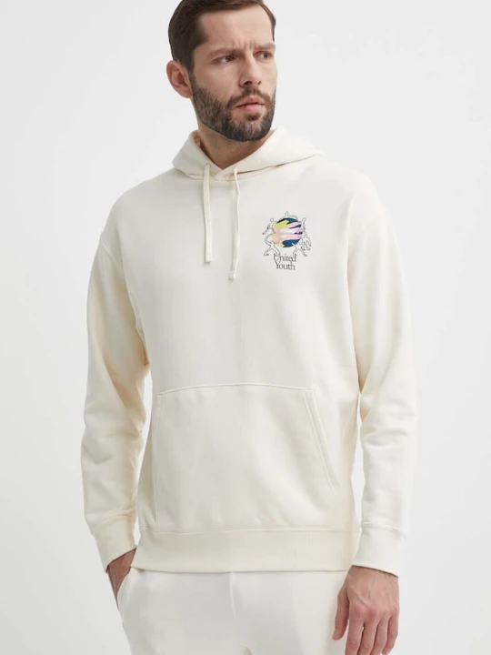 Zdjęcie produktu Puma bluza bawełniana beżowy