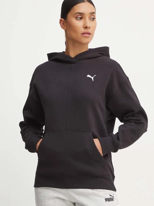 Zdjęcie produktu Puma bluza bawełniana czarny