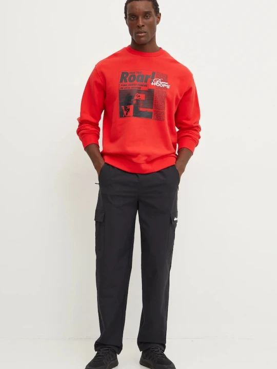 Zdjęcie produktu Puma bluza bawełniana czerwony