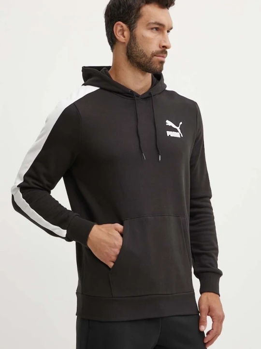 Zdjęcie produktu Puma bluza bawełniana czarny