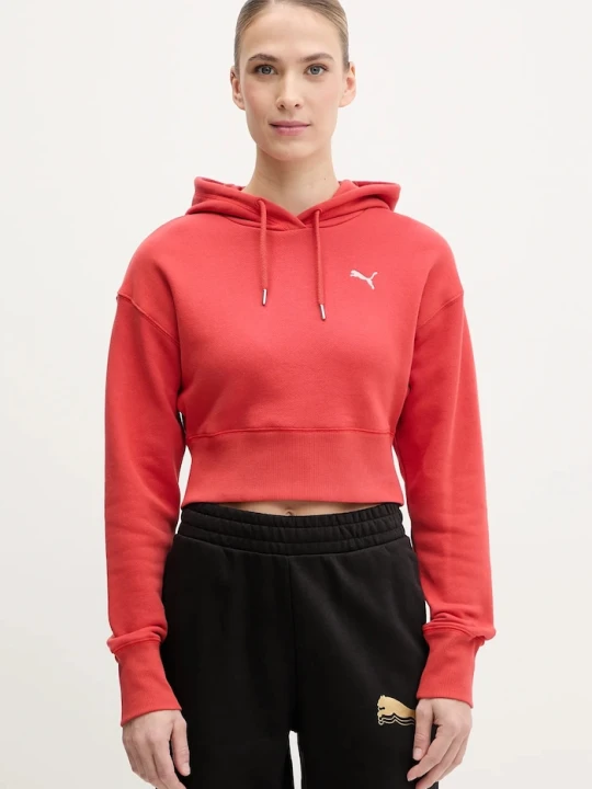 Zdjęcie produktu Puma bluza bawełniana czerwony