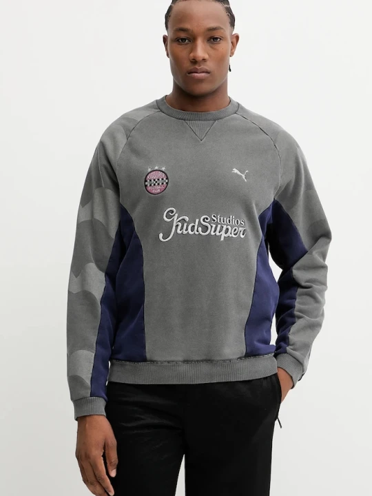 Zdjęcie produktu Puma bluza bawełniana PUMA x KIDSUPER szary