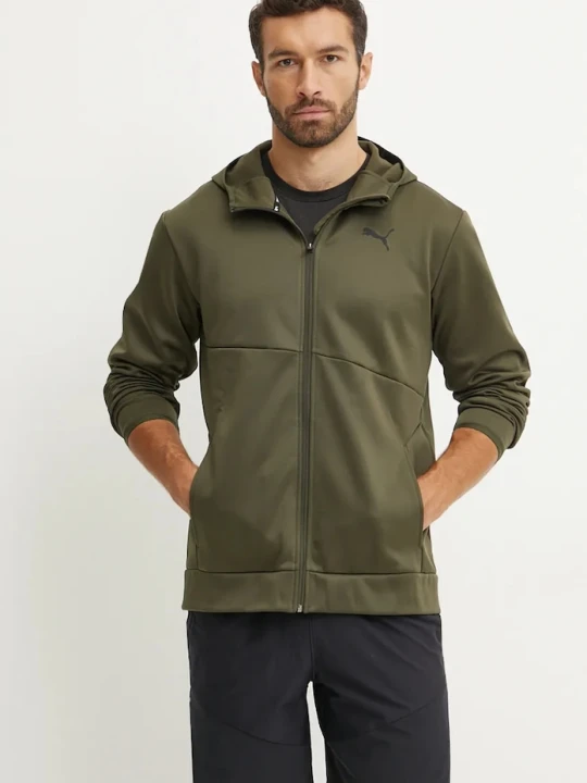 Zdjęcie produktu Puma bluza dresowa Train All Day zielony