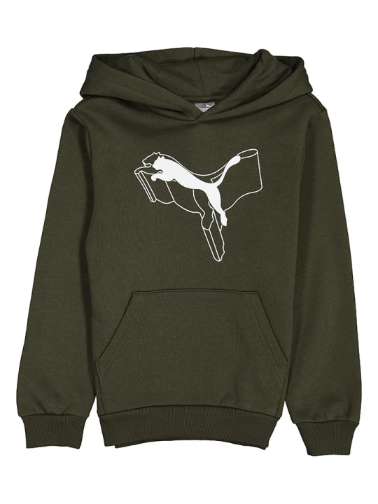 Zdjęcie produktu Puma Bluza "ESS+" w kolorze khaki rozmiar: 116