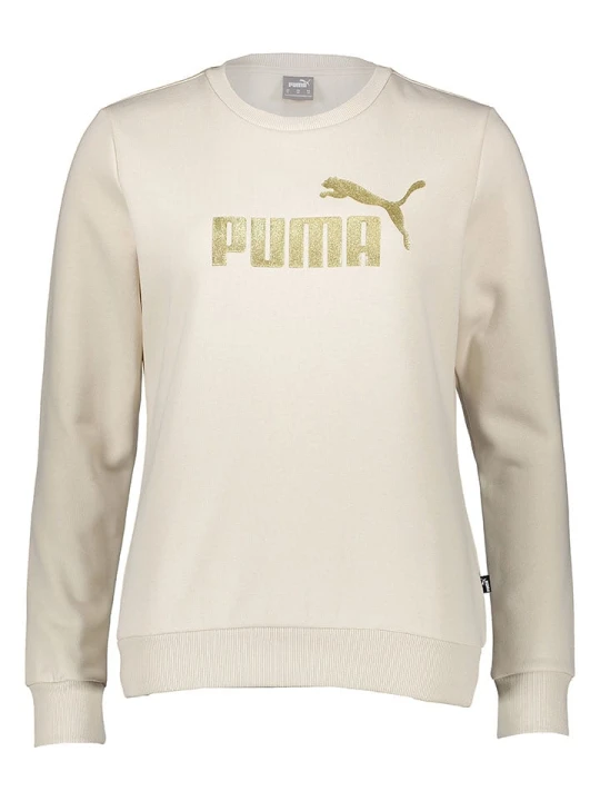 Zdjęcie produktu Puma Bluza "Essentials+" w kolorze beżowym rozmiar: L