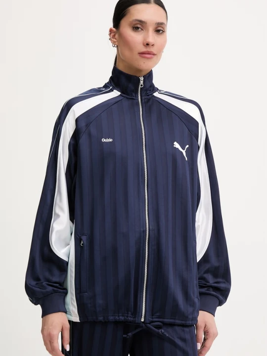 Zdjęcie produktu Puma bluza rozpinana damska PUMA x GUIZIO granatowy