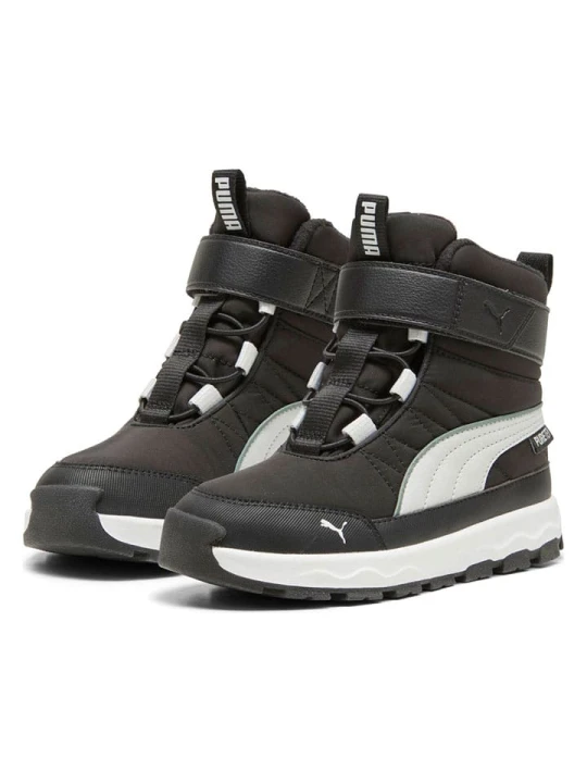 Zdjęcie produktu Puma Botki zimowe "Evolve Boot Puretex AC+" w kolorze czarno-białym rozmiar: 30