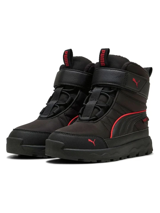 Zdjęcie produktu Puma Botki zimowe "Evolve Boot Puretex AC+" w kolorze czarno-czerwonym rozmiar: 31, 5