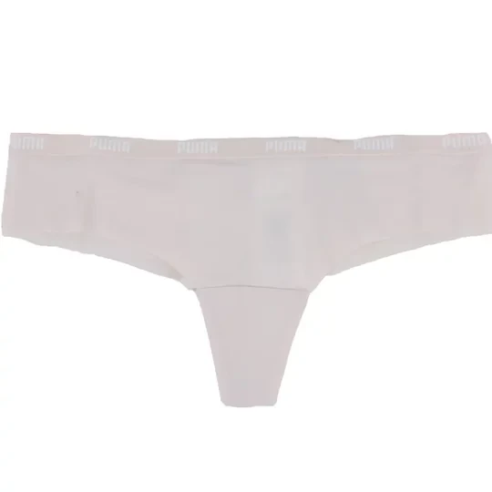 Zdjęcie produktu Puma Brazilian Briefs 2 Pack 603051001-187, Damskie, Różowe, majtki, poliamid, rozmiar: XS