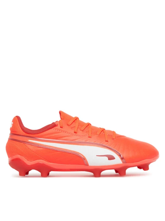 Zdjęcie produktu Puma Buty do piłki nożnej King Match Fg / Ag Jr 108320 01 Pomarańczowy