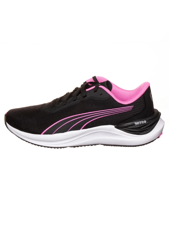 Zdjęcie produktu Puma Buty "Electrify NITRO 3" w kolorze czarno-jasnoróżowo-białym do biegania rozmiar: 37, 5