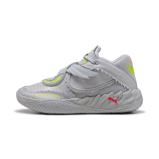 Zdjęcie produktu PUMA Buty koszykarskie unisex MB.05 Metaliczny, Buty, Szary srebrny