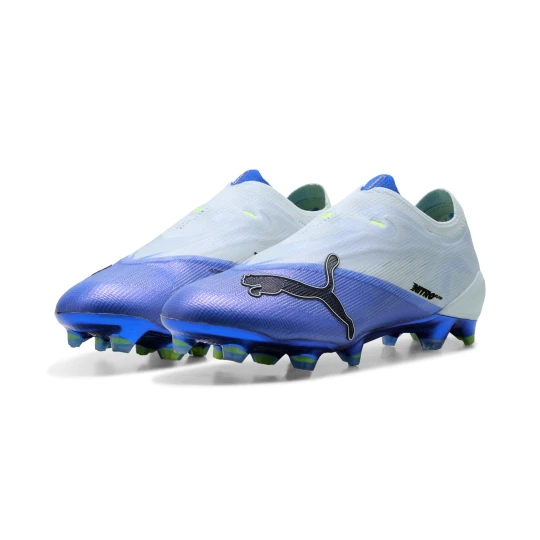 Zdjęcie produktu PUMA Buty piłkarskie unisex bez sznurowadeł ULTRA NITRO™ 7 ULTIMATE FG, Akcesoria, Niebieski beżowy