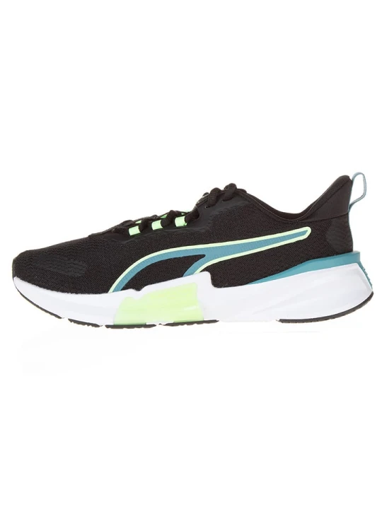 Zdjęcie produktu Puma Buty "PWR XX Nitro Luxe" w kolorze czarno-błękitno-białym do biegania rozmiar: 42, 5