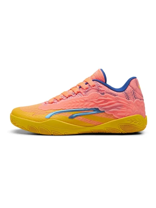 Zdjęcie produktu Puma Buty "Stewie 3 Dawn in Cuse" w kolorze żółto-jasnoróżowym do koszykówki rozmiar: 38, 5