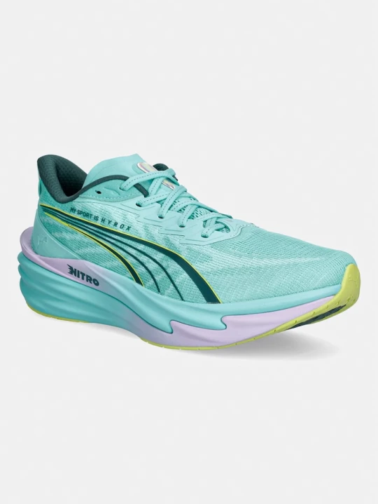 Zdjęcie produktu Puma buty treningowe męskie Deviate NITRO 4 HYROX turkusowy