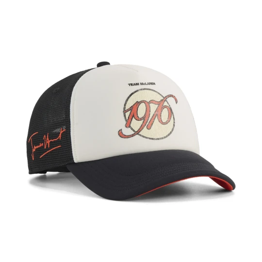 Zdjęcie produktu PUMA Czapka typu trucker McLAREN RACING James Hunt, Akcesoria, Biały