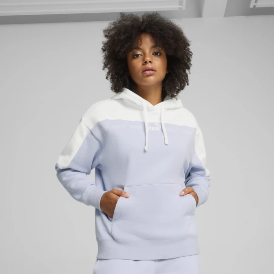 Zdjęcie produktu PUMA Damska bluza z kapturem Around the Block, Odzież, Niebieski