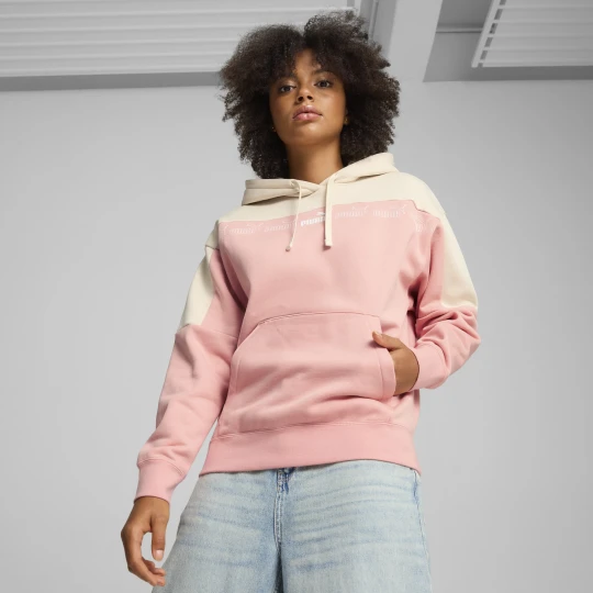 Zdjęcie produktu PUMA Damska bluza z kapturem Around the Block, Odzież, Różowy